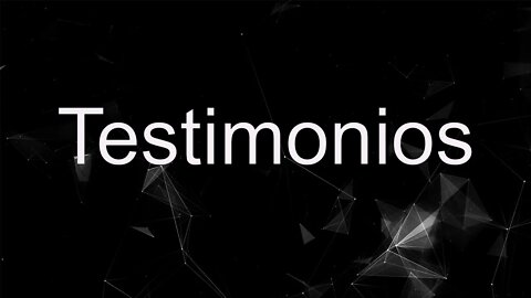 Nuevo episodio de testimonios en Rumble!! ( link en la descripción )