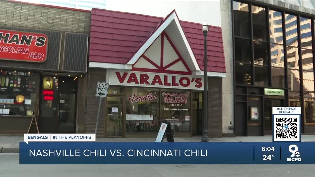 Battle between Nashville and Cincinnati's chili