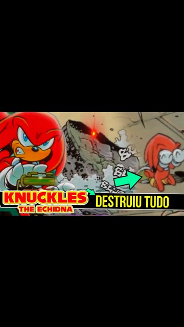 KNUCKLES acabou com Angel Island | Knuckles vs Chaos #shorts