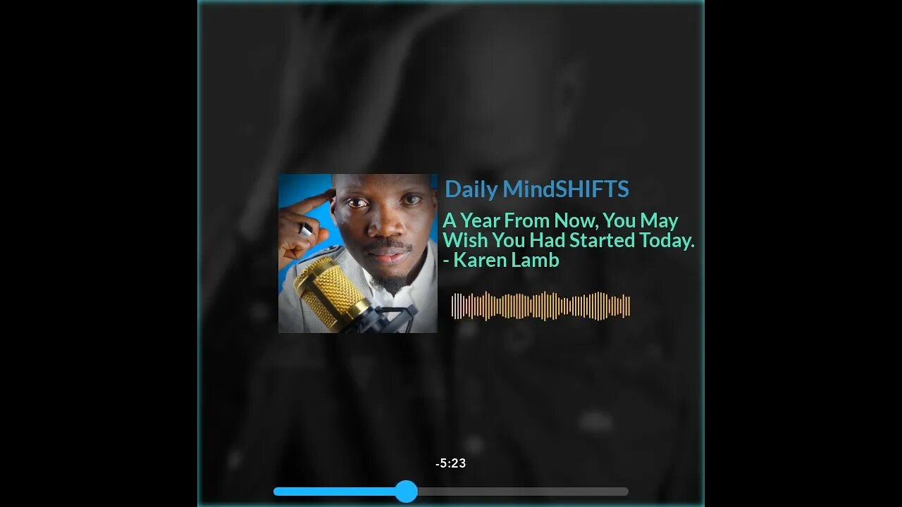 Daily MindSHIFTS Episode 91