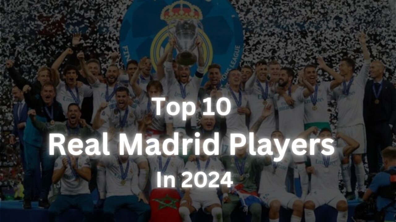 Top 10 Real Madrid Players in 2024 UPDATED VIDEO⚽❤️ #europe #realmadrid #football #sports #sorts