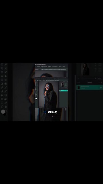 GliCh Effect In Pixlr 😜🔥#shorts