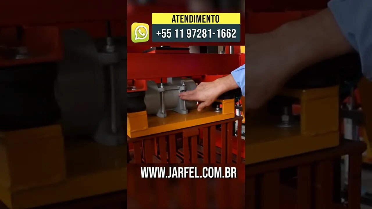 A Melhor Máquina de BLOCOS E PAVERS Super Industrial