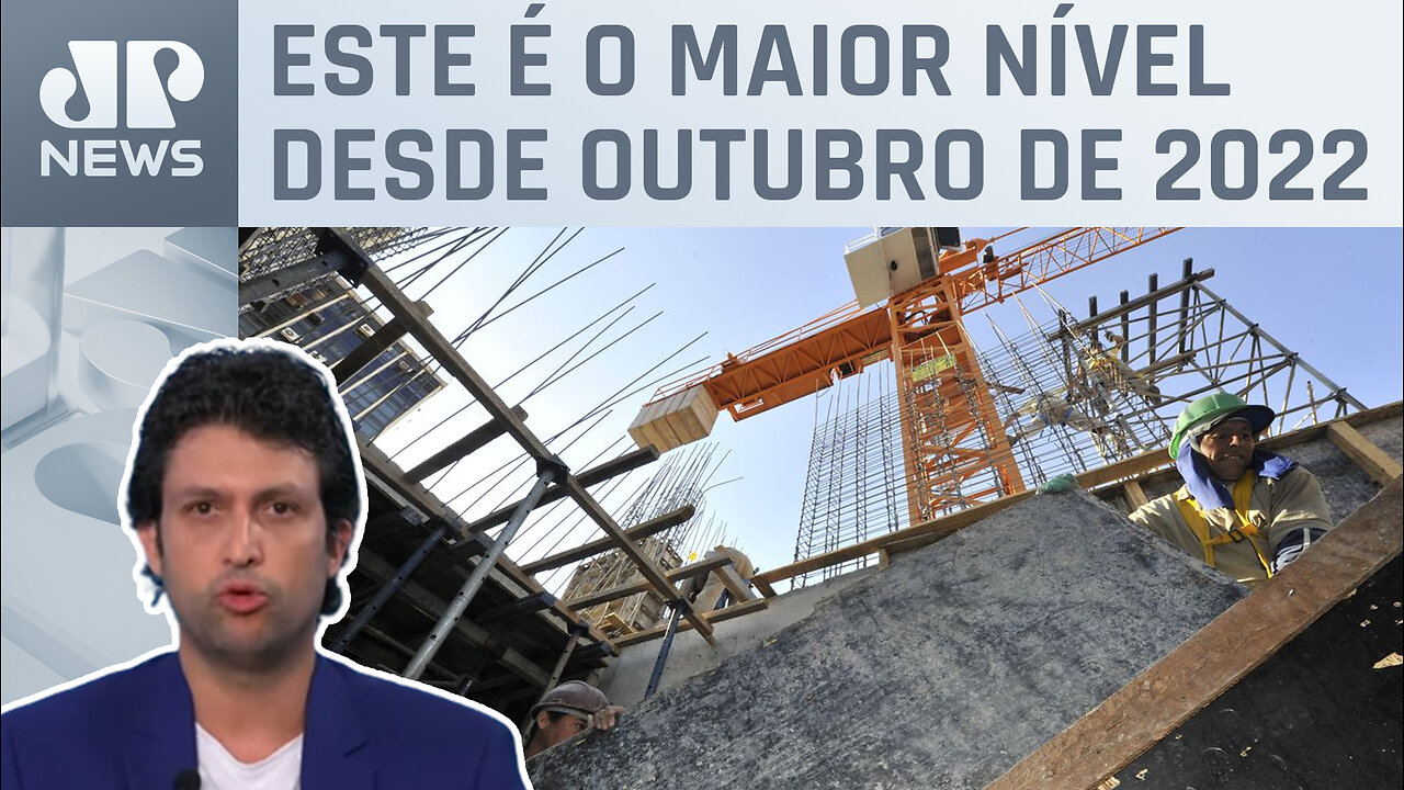 Índice de confiança da construção sobe para 98,1 pontos, diz FGV/Ibre; Alan Ghani explica