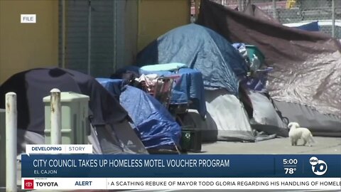 City Council takes up homeless motel voucher program
