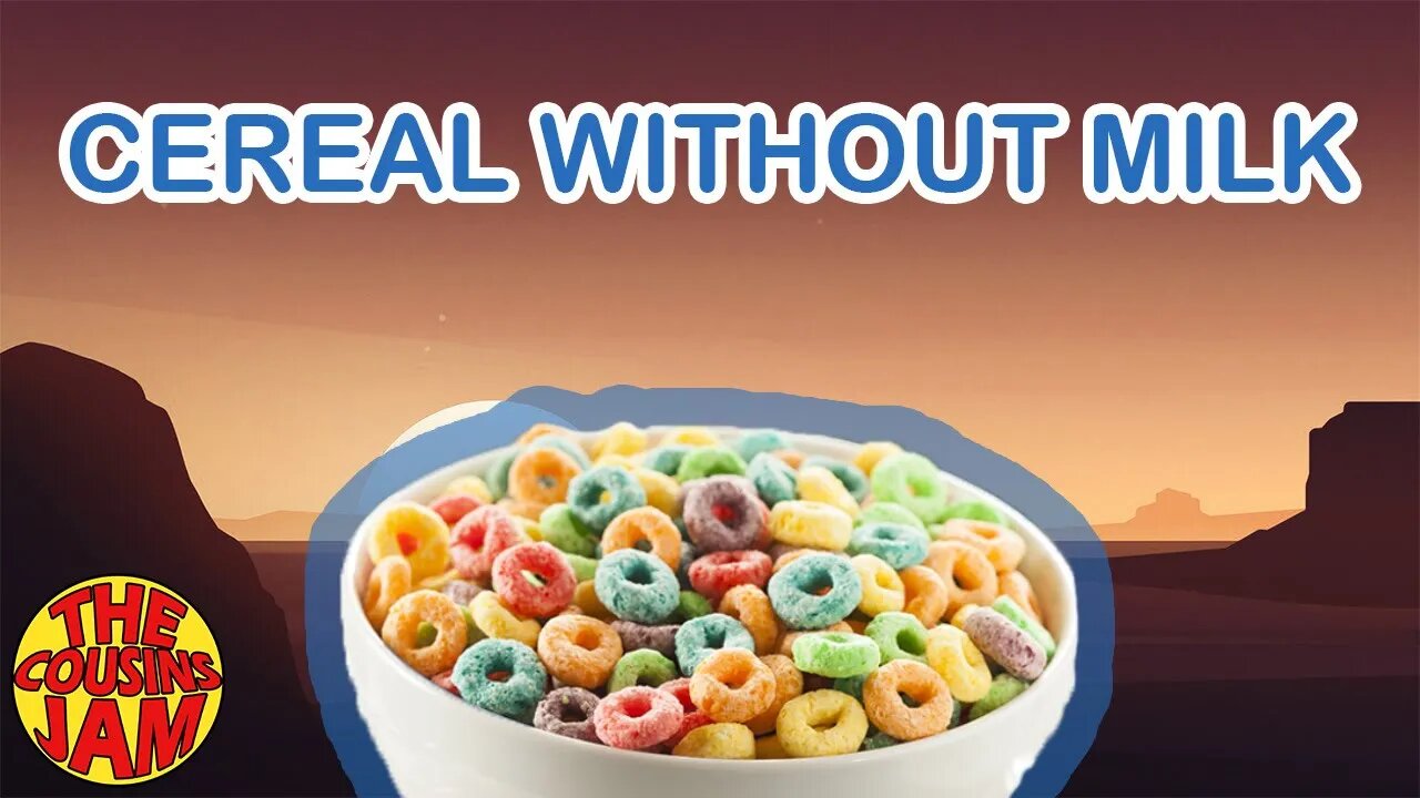 Why no milk in your cereal?