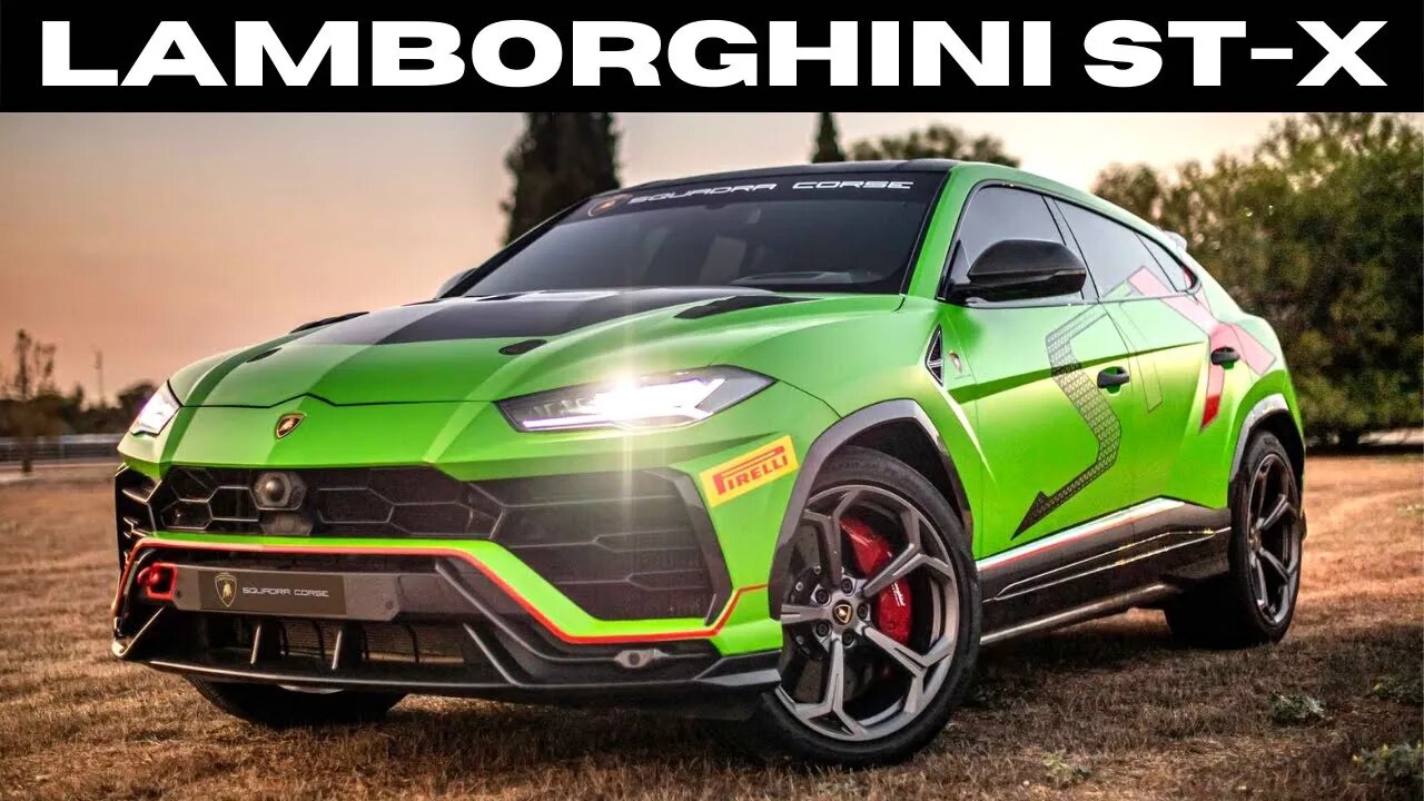 Lamborghini Urus ST-X | The World's FIRST SUPER SUV