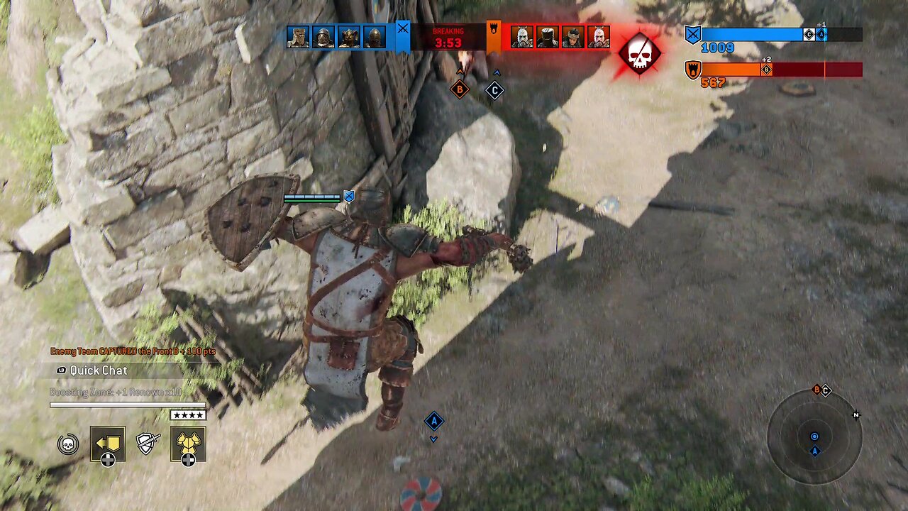 Battle 20 For Honor High Fort Domination Attackers Conqueror