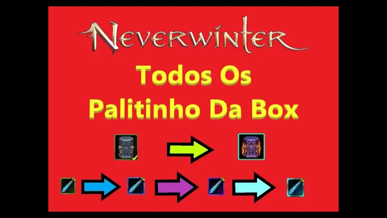 Onde Achar Todos Os Palitinho Pra Restaurar A Box Neverwinter