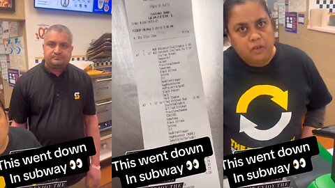 This Subway Location Refused to Honor His Order Discount