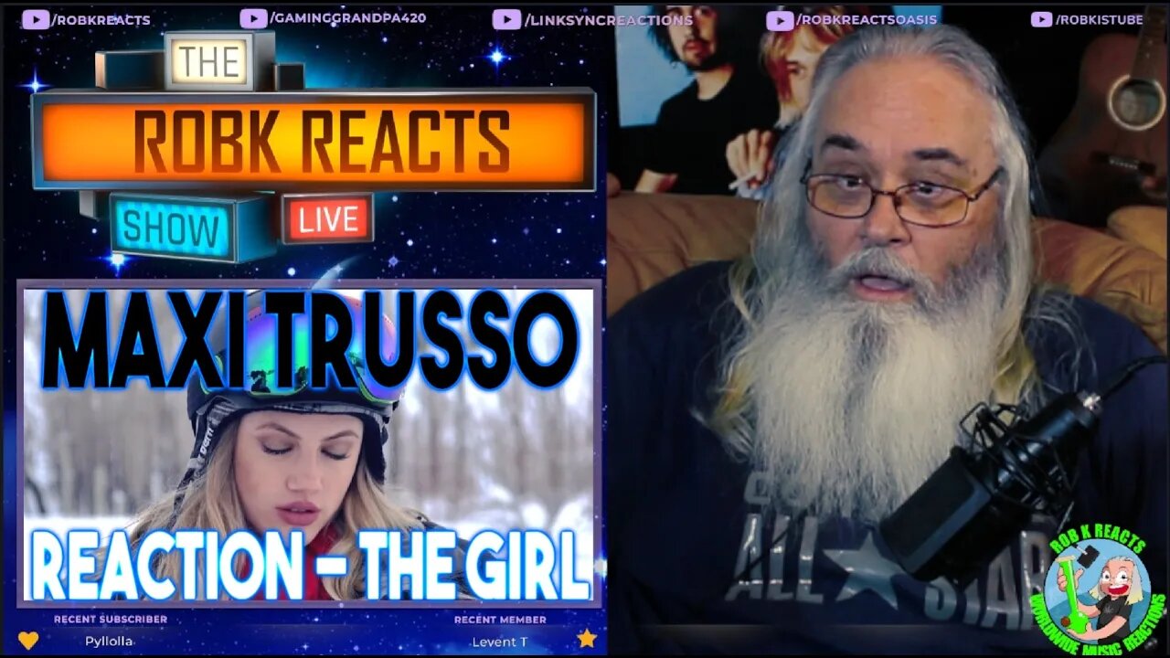 Maxi Trusso Reaction - The Girl - First Time Hearing - Requested