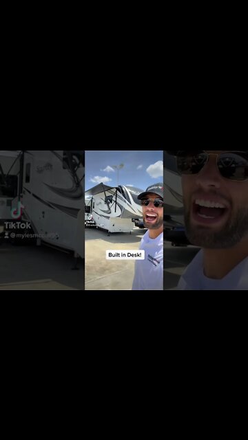 Fifth Wheel with Built in Desk! 2023 Grand Design Solitude 345GK-R #rv #rvlife #camping #shorts