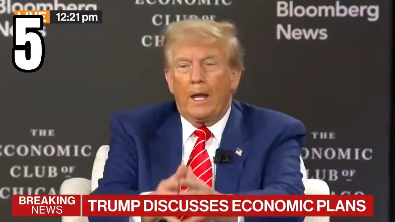 🔥 Top 5 Highlights from Trump's Fiery Interview with Bloomberg's John Micklethwait!
