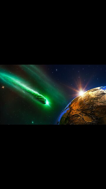 A Massive Green Comet Is Approaching Earth