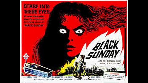 BLACK SUNDAY (1960). Tinted. British version