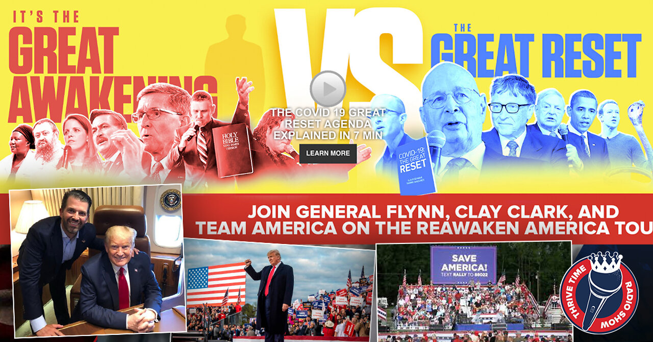 ReAwaken America Tour Gains Momentum!!! Grows as Tour Heads to NY & VA Beach