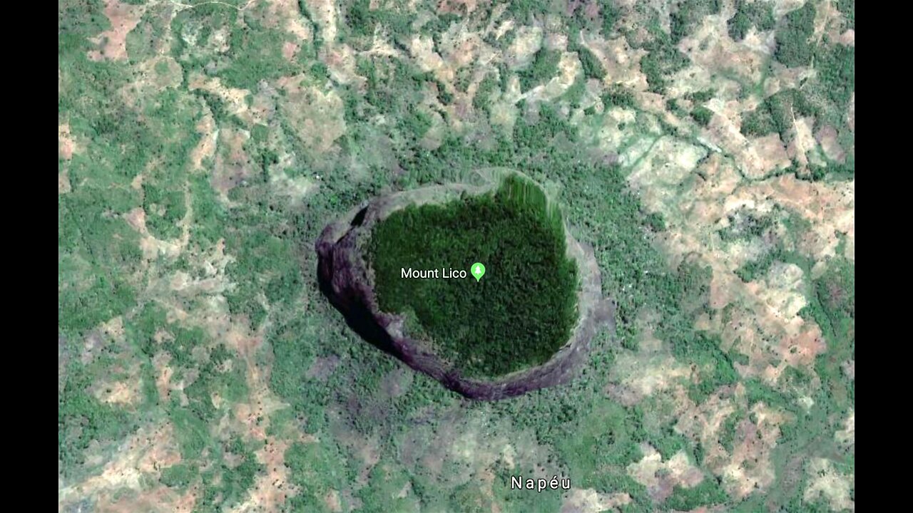 Mount Lico - The Forest on top of a Volcanic Crater