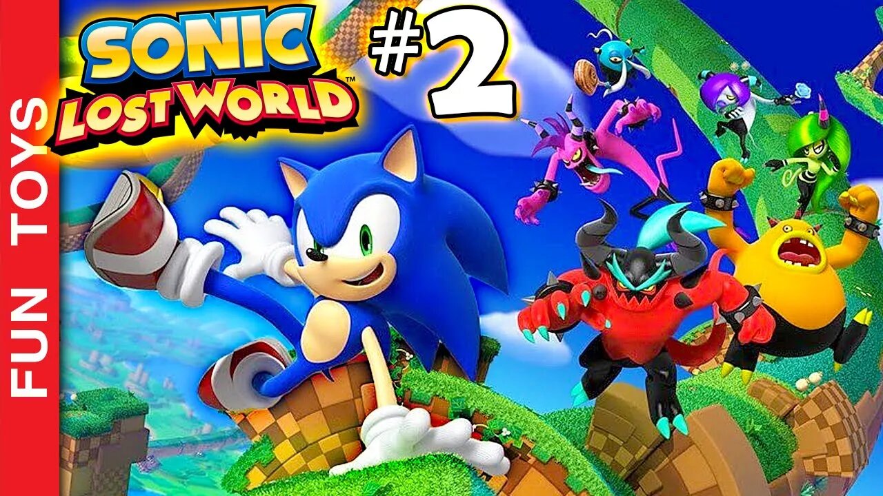 🔵 SONIC LOST WORLD #2 - Usamos NOVOS PODERES e Aprendemos a usar outros / 1080p / 60 FPS PT-BR