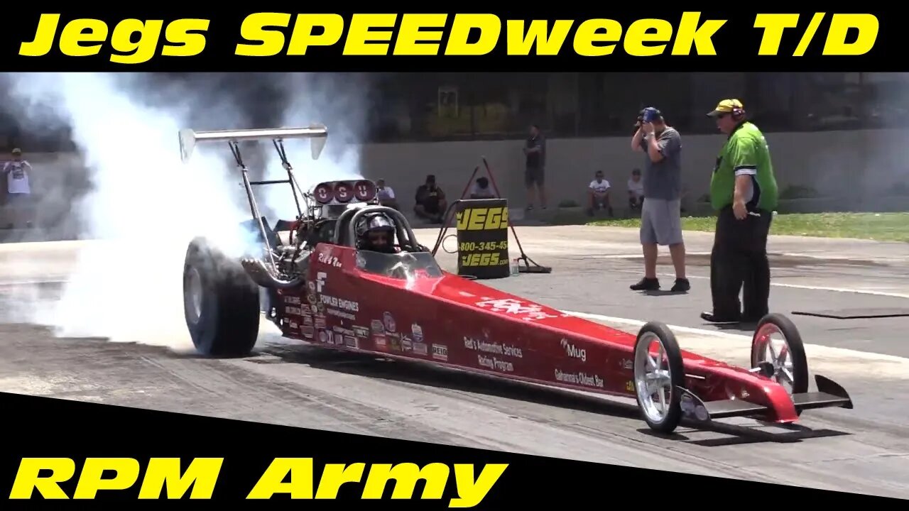 Red's Fowler Engines Top Dragster | JEGS SPEEDweek