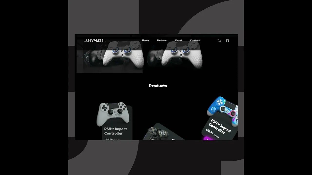 PS5 Landin Page
