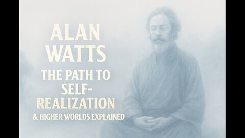 Alan Watts: The Path to Self-Realization Explained (How to Find Yourself)