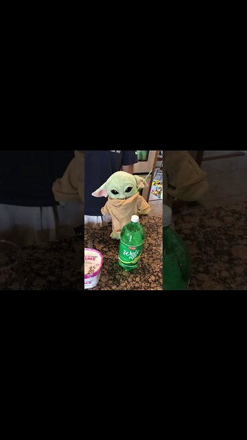 The Baby Yoda Soda