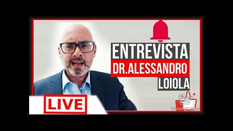 LIVE COM DR ALESSANDRO LOIOLA COMO PROGREDIR NA VIDA