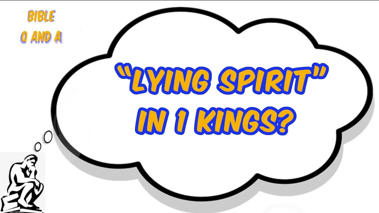 About the “Lying Spirit” in 1 Kings