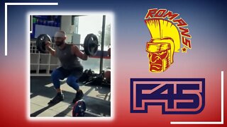 F45 TRAINING VLOG: ROMANS WORKOUT | Strength