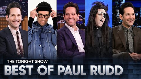 The Best of Paul Rudd on The Tonight Show Starring Jimmy Fallon