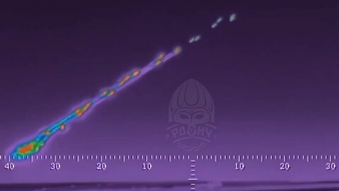 Russian thermal footage showing the effectiveness of unguided rockets fired from a KA-52 helicopter