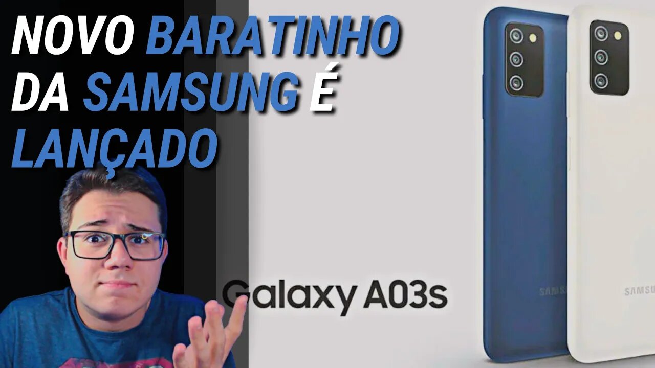 SAMSUNG LANÇA Galaxy A03s POR R$ 1.499 e pega todo mundo de SURPRESA!