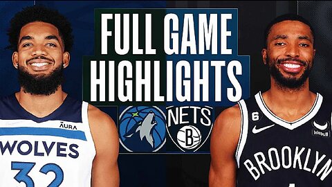 Minnesota Timberwolves vs, Brooklyn Nets Full Game Highlights | Apr 4 | 2022-2023 NBA Season