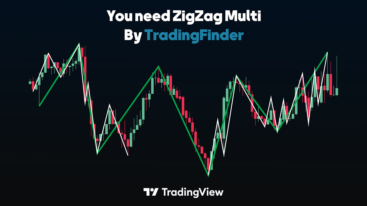 🚀ZigZag Multi Indicator - Trend & Wave Lines Structures in TradingView [TradingFinder]🎯