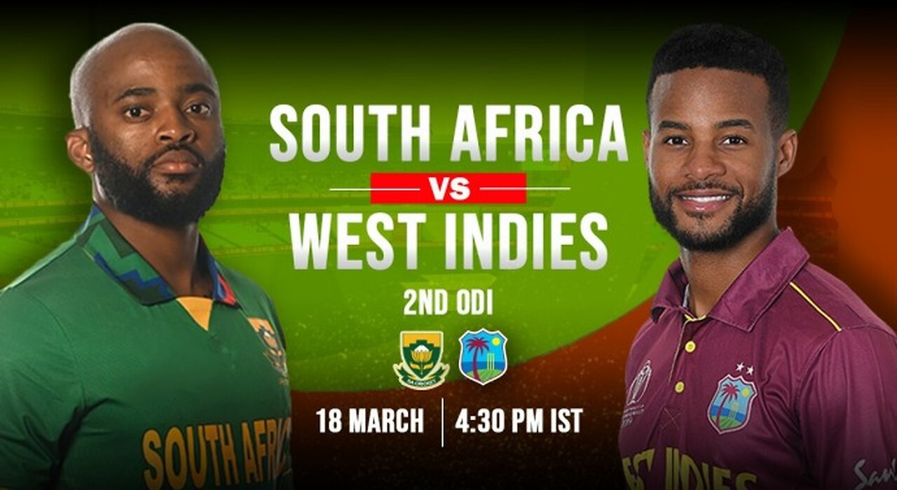 SA vs WI 2nd ODI Dream 11 Team Prediction | Rank #1 GL Teams