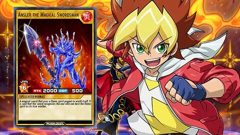 Yu-Gi-Oh! Duel Links - Yuga Summons Ansler The Magical Swordsman & Plays Road Magic - Explosion