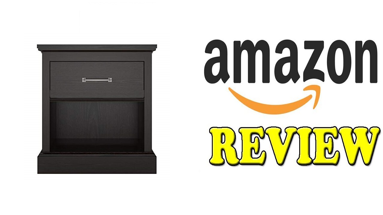 Ameriwood Home Cresthaven Nightstand Espresso Review