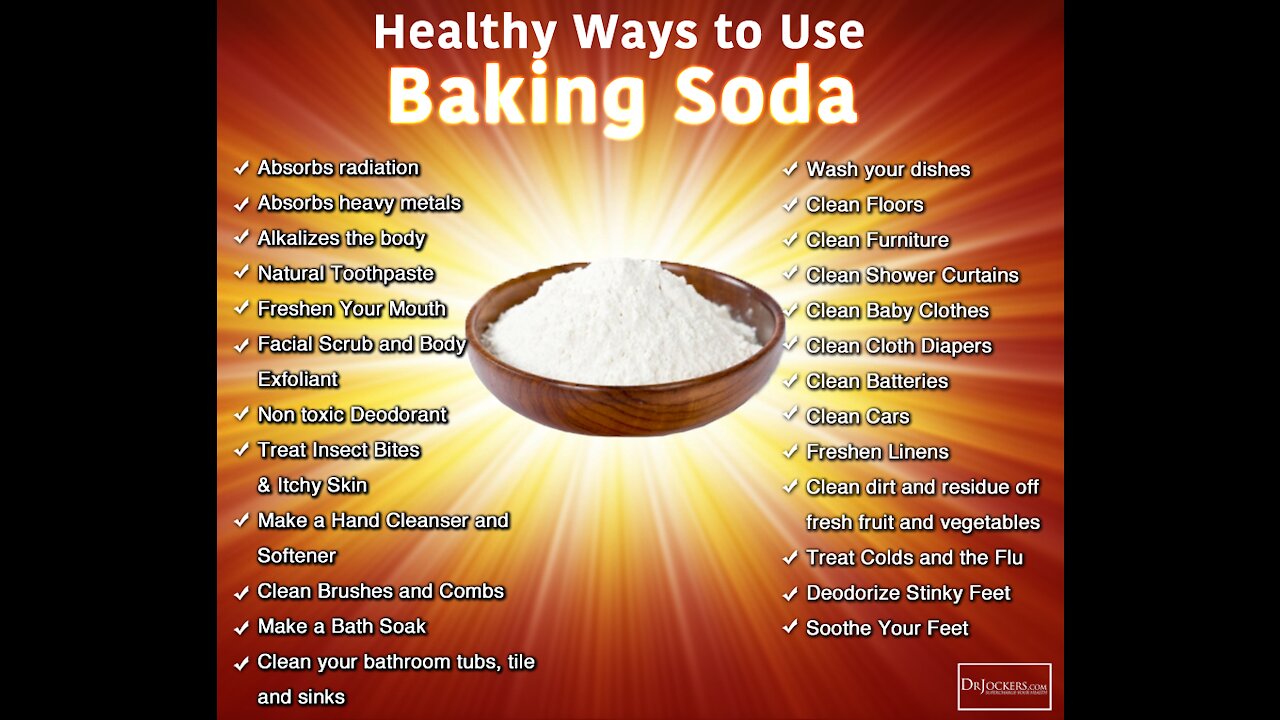 Baking Soda Detox Drink