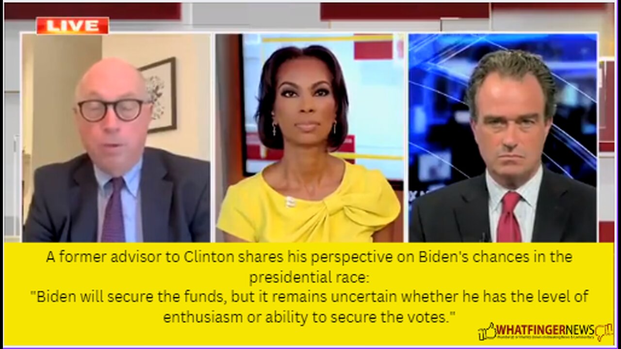 A former advisor to Clinton shares his perspective on Biden's chances in the presidential race: