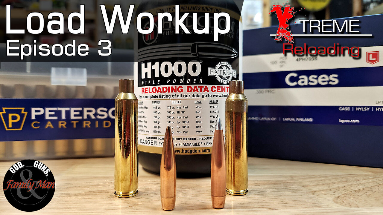 New Load Workups for the .300 PRC (Extreme Reloading s10 ep. 03)