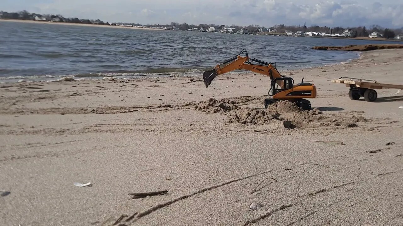 play time at the beach ⛱