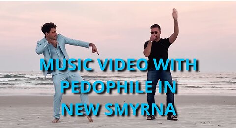 Music Video With Pedophile on The Beach!!!! ( IN FLORIDA )