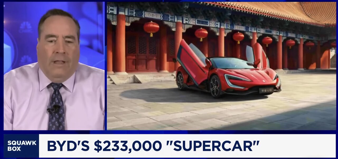 BYD unveils new $233,000 electric supercar