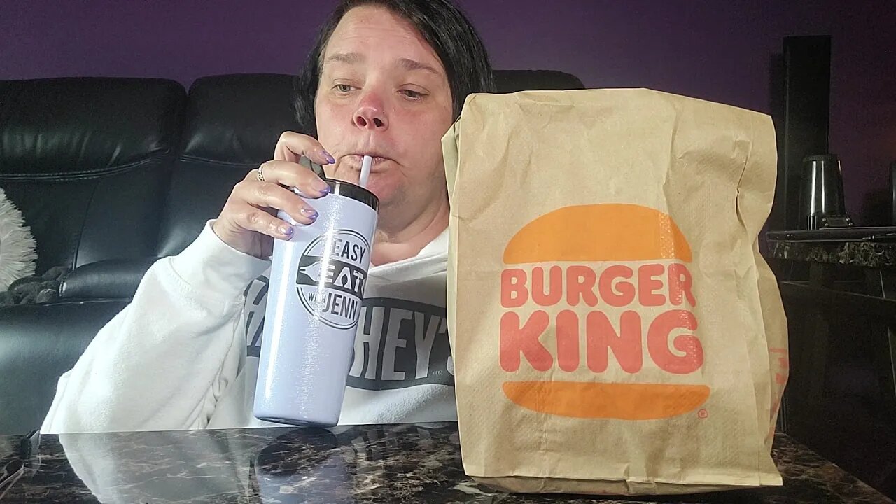 Burger King Crispy Butter Chicken sandwich with a butter chicken poutine mukbang