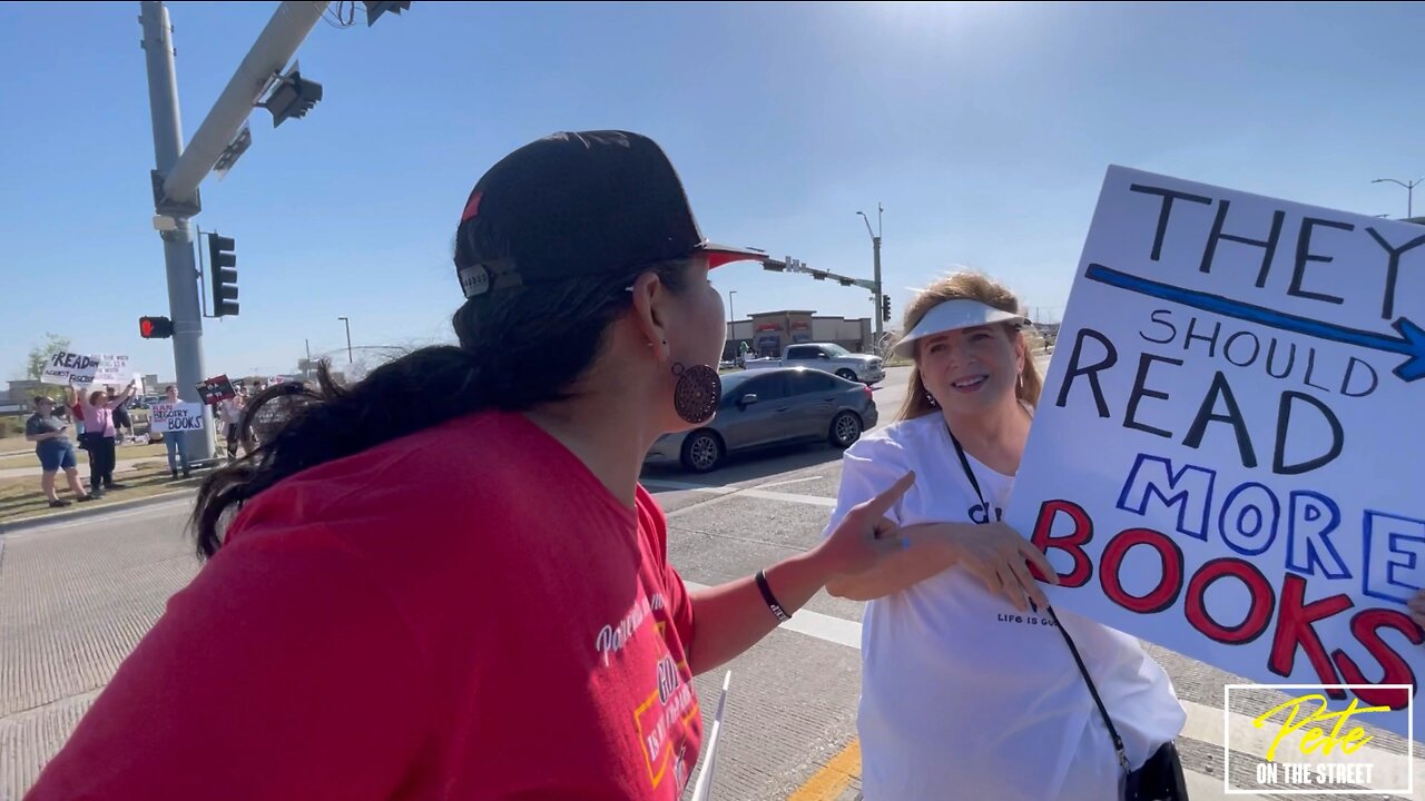 Rally against obscene books in Texas ISD! Part 1