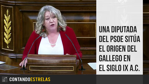 Una diputada del PSOE sitúa el origen del gallego en el siglo IX a.C.