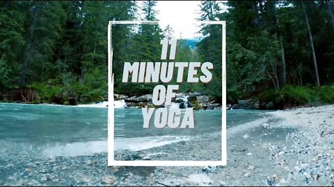 Relaxing 11 minutes of yoga