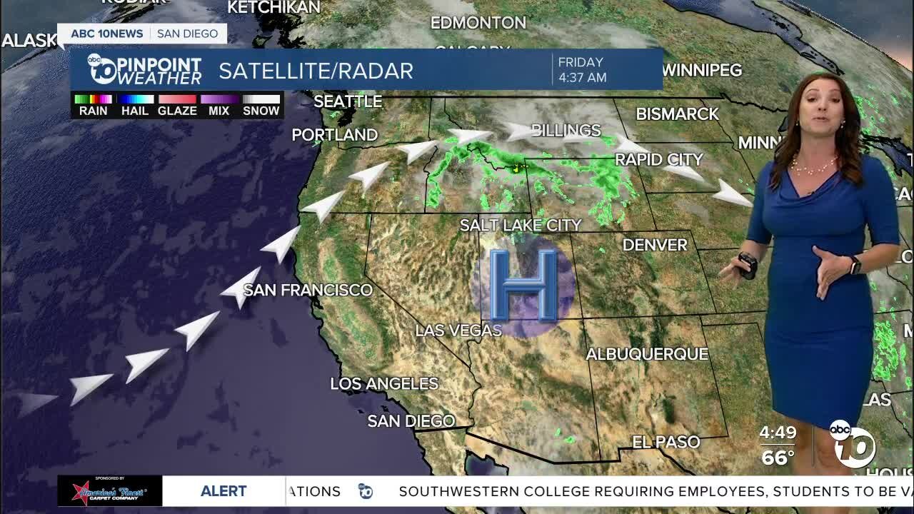 ABC 10News Pinpoint Weather with Meteorologist Megan Parry