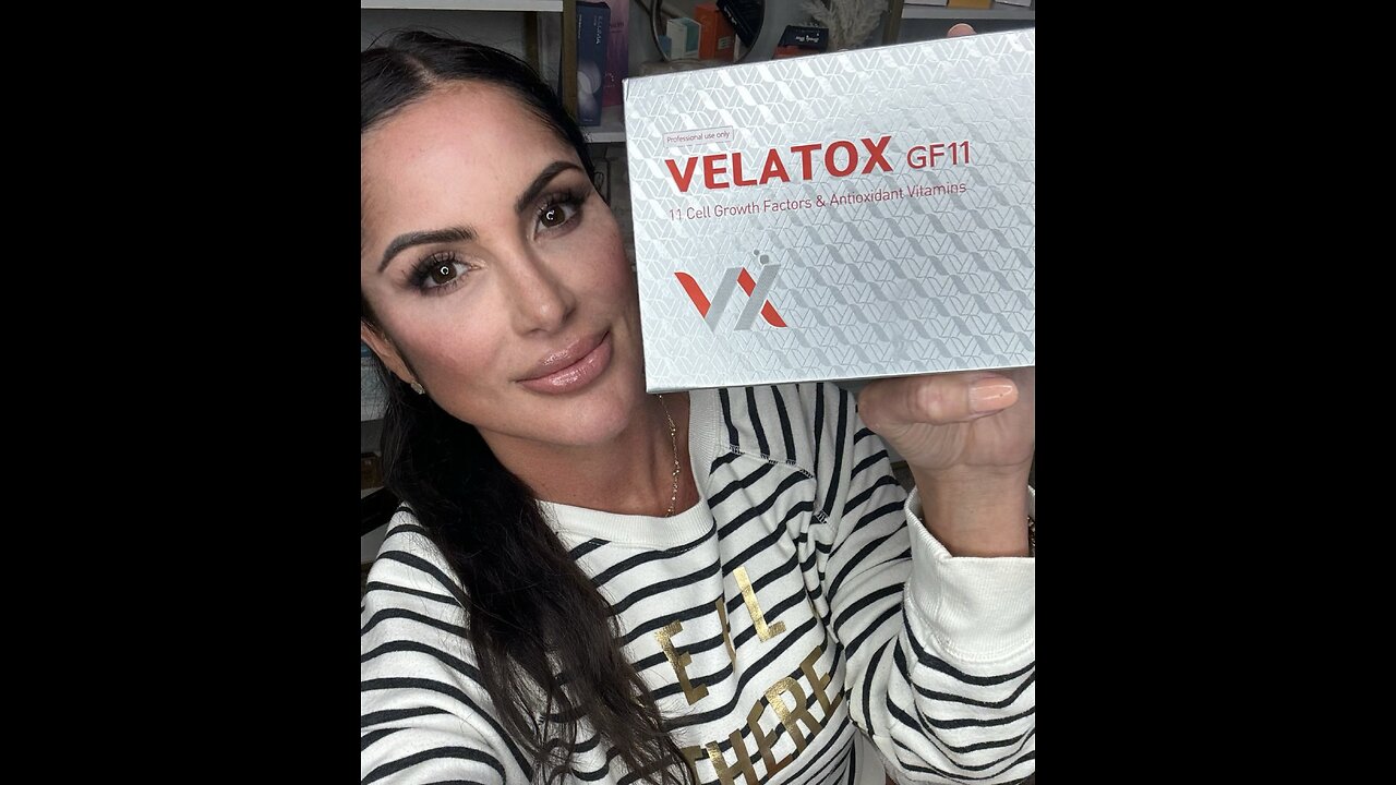 VELATOX GF11 11 Cell Growth Factors & Antioxidants Vitamins Bio Meso | GlowFace.Store Code LOIS $$❤️