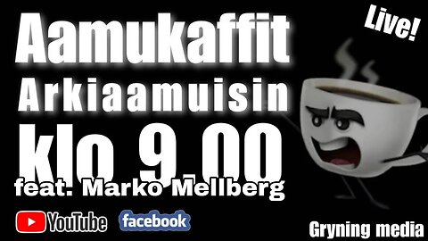 Aamukaffit - Uutiskatsaus #8 - Markomaanantai - Marko Mellberg